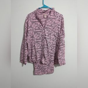 Flannel Pajama set from Victoria secret